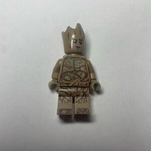 LEGO DARK TAN GROOT MINIFIGURE SUPER HERO GUARDIANS OF THE GALAXY
